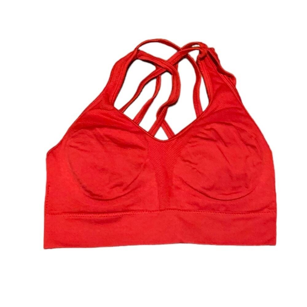 Velocity‎ Sports Bra Padded Red Size Small